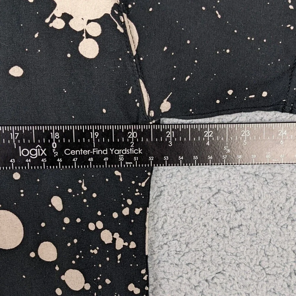 Nike Men's Paint Splash Black/White T Shirt All Over Print Graphic Medium - Picture 6 of 8